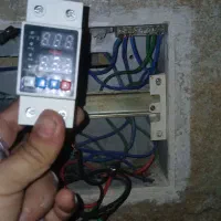 برقکاری ساختمان. سرویس کولر ابی و رفع اتصالی