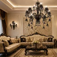 لوستر باکارات تولیدی یاقوت