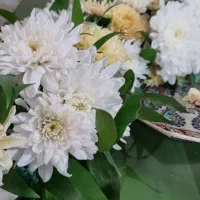 گل طبیعی ماشین عروس ۱تومن