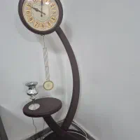 ساعت ایستاده قهوه ای سوخته