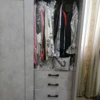 کمد چوبی|جاکفشی، کمد، دراور|اسلام‌شهر, مطهری|دیوار