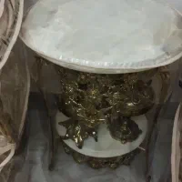 میز عسلی کنار مبلی برنز