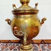 سماور ذغالی بزرگ عتیقه