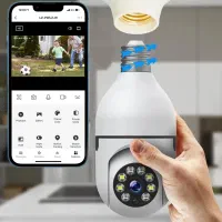 هیچ نقطه‌های پنهان نمی‌ماند/دوربین لامپی چرخشیCami