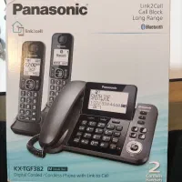 تلفن پاناسونیک KX-TGF382/تلفن سه گوشی پاناسونیک