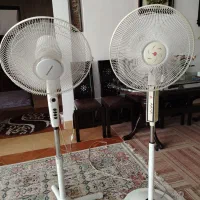 دو عدد پنکه پارس خزر کارکرده