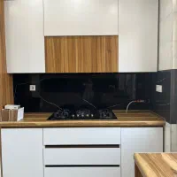 کابینت mdf در حدنو به همراه سینک،گاز،هود