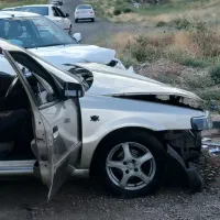 سمند ۸۲ تصادفی