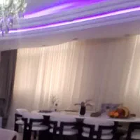 پرده کتان شاین