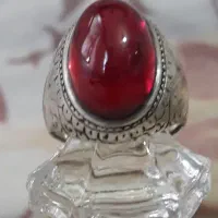 انگشتر یاقوت سرخ قدیمی کهنه