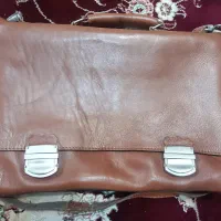 کیف مهندسی تمام چرم در حد نو