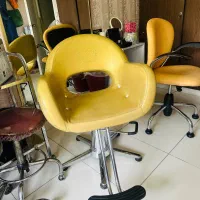 صندلی کوتاهی صندلی تخت شو ترولی آرایشگاهی