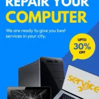 تعمیر کامپیوتر شبکه نصب ویندوز و پرینتر امنیت مودم