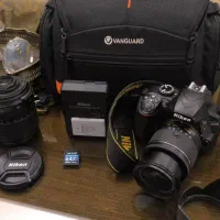 دوربین Nikon D3400 با لنز اضافه