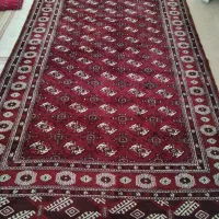 فرش ترکمنی کارکرده