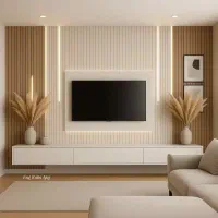 کناف  تی وی وال سقف کاذب دکور