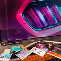 الیدی58اینچ4kفورکی فوقهوشمند اسمارت اندروید درحداک