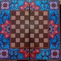 تخته نرد وتخته شطرنج MDF