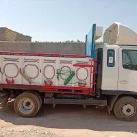 باربری با ماشین ۳ تن و ۸۰۰ کیلو  اتاق روباز