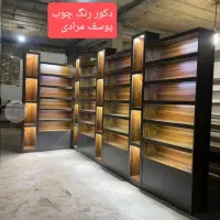 دکور 10قفسه10پیشخوان 10ویترین طبقاتی 10سوپری مارکت