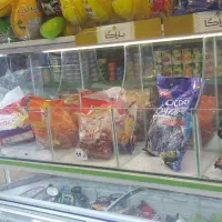 استند آجیل تخمه شکلات