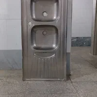 سینک دولگنه استیل ۱۲۰سانتی ۳۰۰۰۰۰۰سه میلیون مقطوع