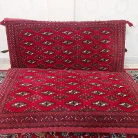 پشتی ترکمن دستباف