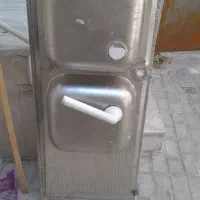 سینک دو قلو سالم وتمیز