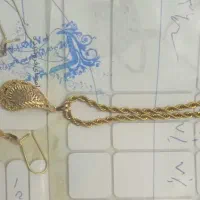 ست پلاک و گوشواره