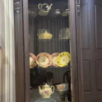 ویترین چوبی در حد نو