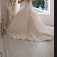 لباس عروس دنباله دار