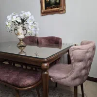 ناهارخوری ۶نفره چوب مناسب جهیزیه