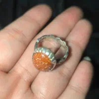 انگشتر نقره با نگین دلربا 925