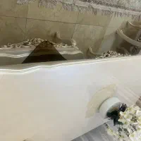 شیشه میز ناهار خوری ۸ نفره دودی