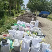 ماسه شن کیسه ای پاکتی بسته بندی پک شده