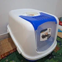 ظرف خاک گربه کالیبو سالم و نو