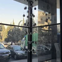 درب و پنجره آلومینیومی نمای کرتین وال ، درب پیوت