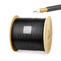 کابل دوربین مداربسته کواکسیال و شبکه rg 59 و cat 6