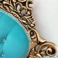 مبل استیل ۹ نفره با چوب گردو بسیار شیک و زیبا