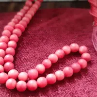 تسبیح کلکسیونی جنس مرجان پوست پیازی اصل