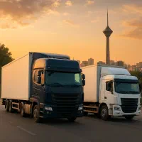 باربری با خاور کامیون تریلی در کشور