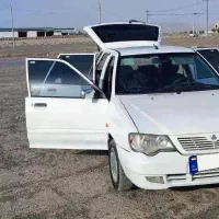 پراید۱۱۱سفیدمدل آخر۹۶درحدصفرموتورسالم بشرط‌کم‌کار
