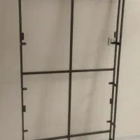 تخت تاشو نو همراه فنر و تشک تک نفره و جک تخت