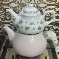 کتری قوری صورتی انگلیش هوم