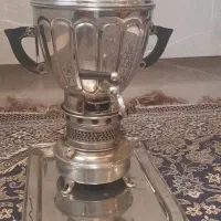 سماور نفتی سالم همراه سینی
