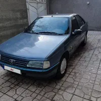 پژو 405دلفینی دوگانه  یه لکه رنگ فنی عالی