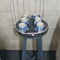 فنجان ومیز دکوری