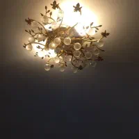 لوستر سقفی ۸شاخه ۲عدد و۱عدد۶شاخه