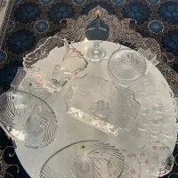 شکلات خوری کریستال و گلدون