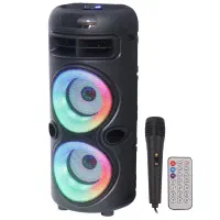 اسپیکر ارتفاع40سانت 8 اینچ بهمراه کنترل و میکروفن